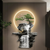 Acrylic Serenity - Minimalistic Nordic Wall Art with LED lamp